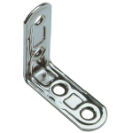 LASTRINA INOX ANG. 4 FORI ART.164IN MM.30X30 -STA143