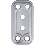 PIASTRA INOX DIRITTA ART.748 MM. 30X60