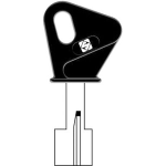 DUPLIC. CHIAVI A POMPA OTTONE MT4P