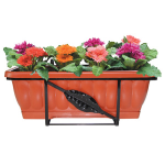 SET "BALCONI FIORITI" RETTANGOLARE CM.50