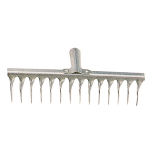 RASTRELLO AEREATORE ZINCATO 16 DENTI