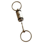 MOSCHETTONE DUPLICE anelli girevoli