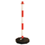 COLONNA BIANCOROSSA X CATENA PLASTICA H.CM.90