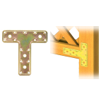 GIUNZIONE A 'T' PESANTE ART.751 mm 160  -STA88