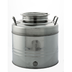 CONTENITORE ACCIAIO INOX X OLIO LT.30