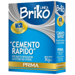 CEMENTO RAPIDO IN POLVERE 'BRIKO K2' Kg. 1 - scatola