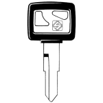 DUPLICAZIONE CHIAVE  ACCIAIO HON39RP