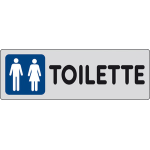 ETIC. ADES. 150X50 "TOILETTE (MF)"