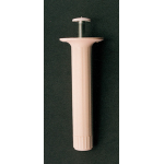 PIEDINO IN ABS D.28 CM. 12 BIANCO*