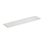 VASCHETTA RACCOGLIGOCCE PER SCOLAPIATTI cm. 22,5 x1,5 x 84