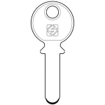 DUPLICAZIONE CHIAVI OTTONE KA1 punzonate  OLC   GR.6