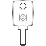 DUPLICAZIONE CHIAVE  SILCA PUNZONATE KA8 SNI           GR.6