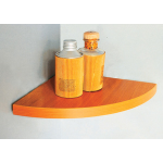 MENSOLA IN TRUCIOLARE AD ANGOLO 'ECOPAN ANGOLO' 50 x 50 x 1,8 - bianca