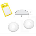 PARACOLPO ADES.TRASP.A GOCCIA MM.24X8 BLPZ.4*