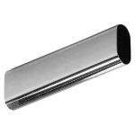 TUBO OVALE CROMATO MM.30X15 ASTE DA CM.100