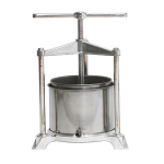 TORCHIETTO PREMITUTTO STRUTTURA ALLUMINIO Grande - H 16,5 x Ã¸ 22,5 cm - lt. 5
