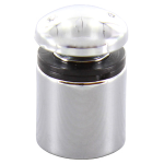 DISTANZIALI PER TARGHE D.MM.16X25H CROMO LUC.