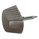 REGGIPIANO PLASTICA C/CHIODO FISSO BIANCO**