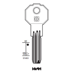 DUPLICAZIONE CHIAVE  SILCA PUNZONATE PF21 OLC GR.6