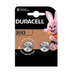 DURACELL BATTERIA A BOTTONE CR2032 BL.2PZ.