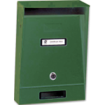 CASSETTA POSTALE SILMEC "10.202" VERDE