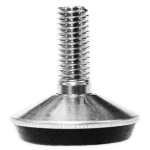 PIEDINO REGOLABILE CROMATO 50X10MA