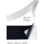 FETTUCCIA NANA'BIANCO MM 20 M/F ADESIVA