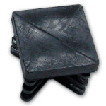 GOMMINO INTERNO QUADRO 15X15MM (PUNTALE)