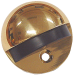 FERMAPORTA MEZZA LUNA OTTONE LUCIDO