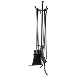 SET CAMINO FERRO BATTUTO 5PZ 25X70CM (650)