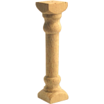 COLONNINA IN LEGNO FAGGIO ART.03.3002 17X140