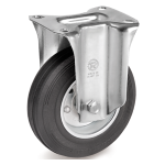 RUOTA GOMMA PIASTRA FISSA 150MM (535711)