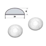 PARACOLPI ADESIVO MEZZALUNA 24X8MM "ONE PRICE" MAURER - CF. BLISTER 4PZ