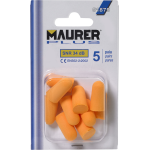 TAPPI AURICOLARI MONOUSO MAURER PLUS (CF.5 PAIA) - CF. BLISTER