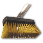 SPAZZOLA OTTONE X FORNO 27X6 CM. S/MANICO