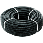 TUBO CORRUGATO PVC NERO Ø25MM