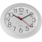 OROLOGIO BIANCO DA PARETE STRUTTURA E QUADRANTE PLASTICA - MAURER
