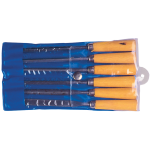 LIME IN SERIE MAURER  6PZ MANICO LEGNO X CHIAVI