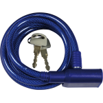 LUCCHETTO CICLI A SPIRALE 150CM  8MM MAURER