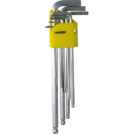 CHIAVI ESAGON.MASCHIO LUNGHE IN SERIE MAURER 9PZ T.SFERA - CF. BLISTER