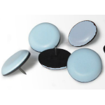 SCIVOLI IN TEFLIFIT C/CHIODO Ø25MM GRIGIO MAURER - CF. BLISTER 8PZ