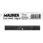 LAME X RASCHIETTO 93930 10 PZ MAURER LAMA 100X14MM - CF. IN BLISTER
