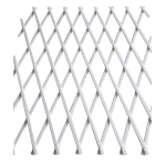 TRALICCIO ESTENSIBILE PVC BIANCO 3X1 MT.