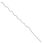 SUPPORTO PIANTE A SPIRALE PLASTIFICATO PAPILLON 6,5-1750MM