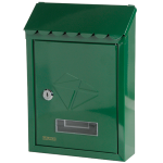 CASSETTA POSTALE MAURER "STAMP" VERDE 21X6,8X30HCM