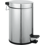 CESTINO RIFIUTI BAGNO ACCIAIO INOX  3LT Ø17X26HCM MAURER AQUA