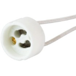 PORTALAMPADA GU10 C/FILO CONNETTORE MAURER - CF. IN BLISTER