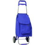 CARRELLO SPESA BLU MAURER 45L 35X37X96HCM