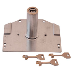 CILINDRO POMPA SU PIASTRA mm 60