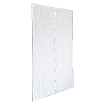 ZANZARIERA IN POLIESTERE CON MAGNETI PER PORTA cm 140 x 250 - col. bianco